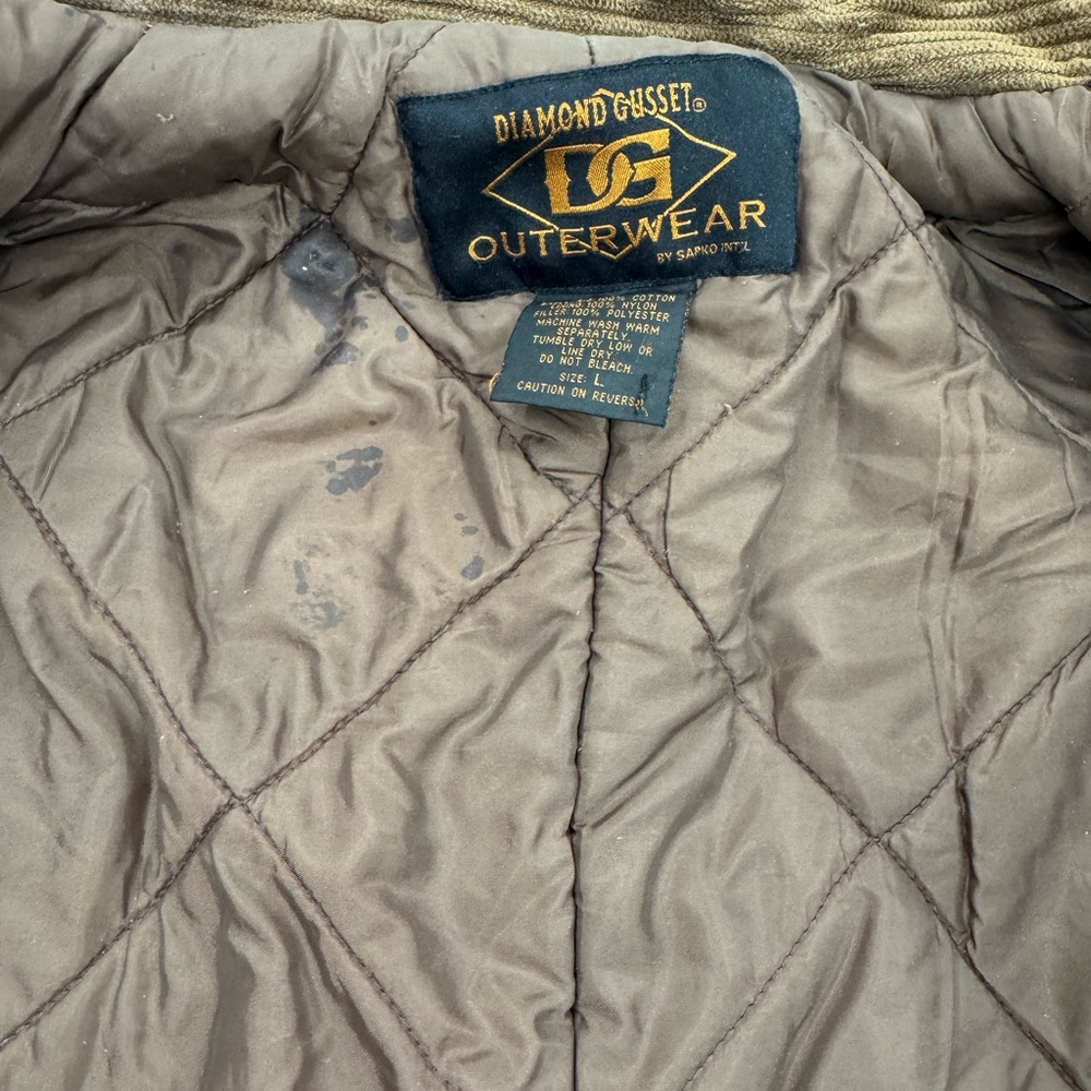 Men's Brown Canvas  Barn Field Chore Coat made in USA! - Picture 8 of 12